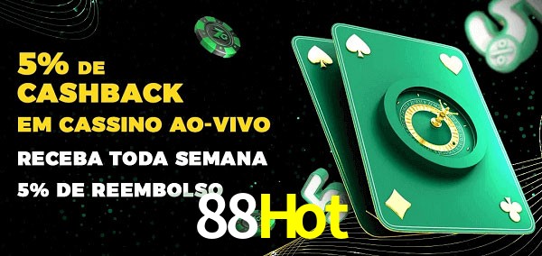 Promoções do cassino ao Vivo 88Hot